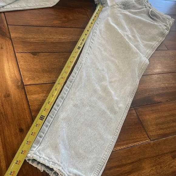 Vintage Wrangler light wash blue denim jeans high waisted rise sz 29 waist - Picture 15 of 16